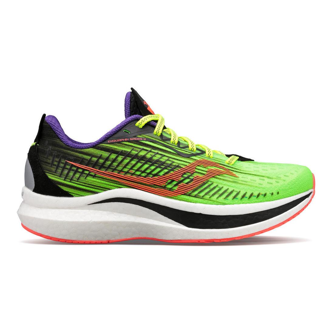 Saucony Endorphin Speed 2 Vert fluo 38.5 