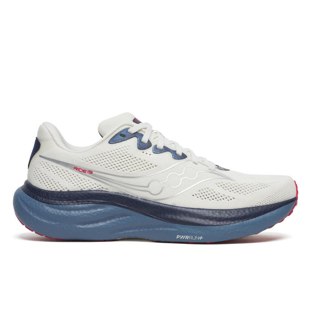 Saucony Blanc Ride 19 Man White