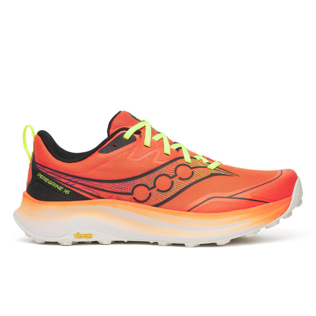 Saucony Orange Peregrine 16 Man