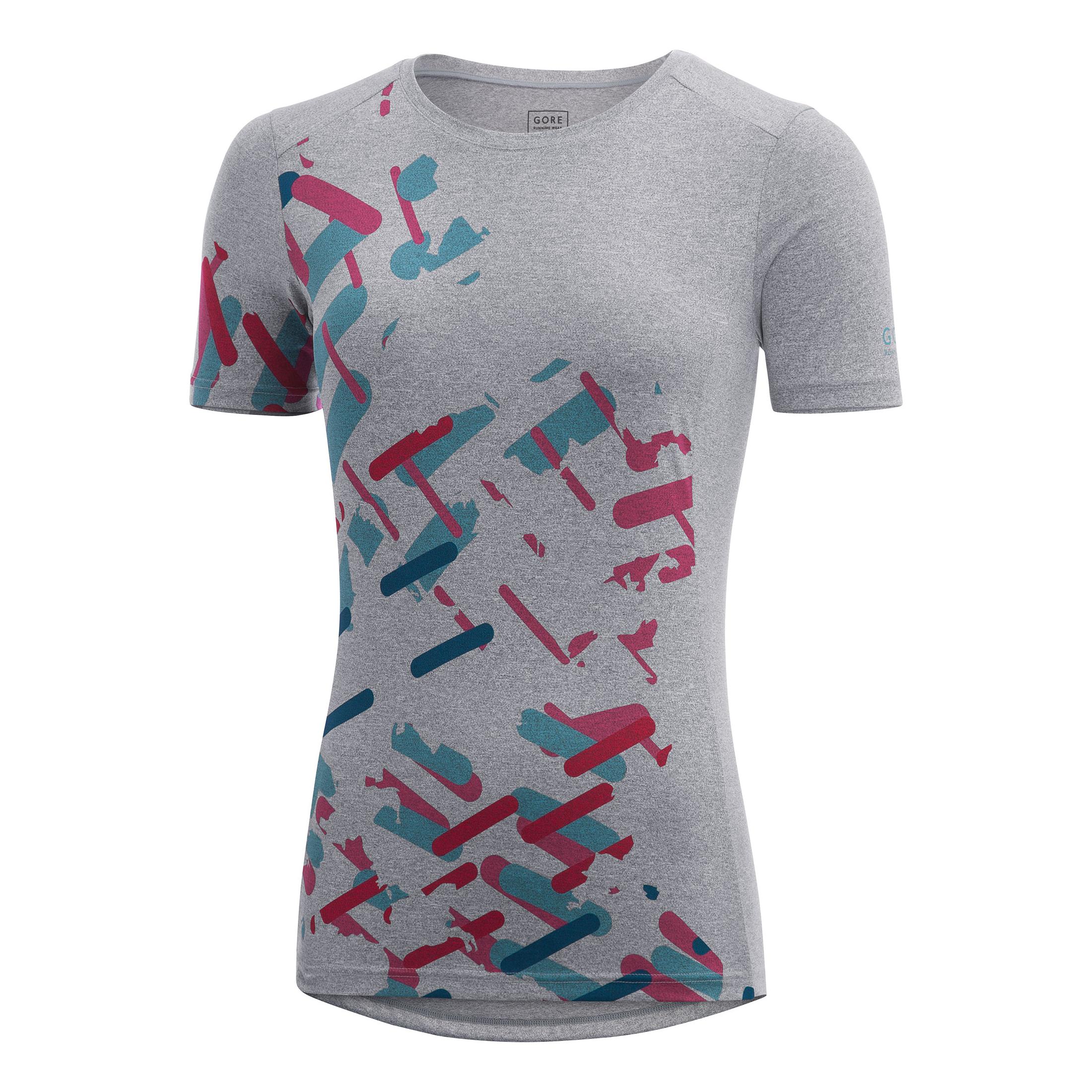 Gore Wear Maillot Essential Print Gris 34 
