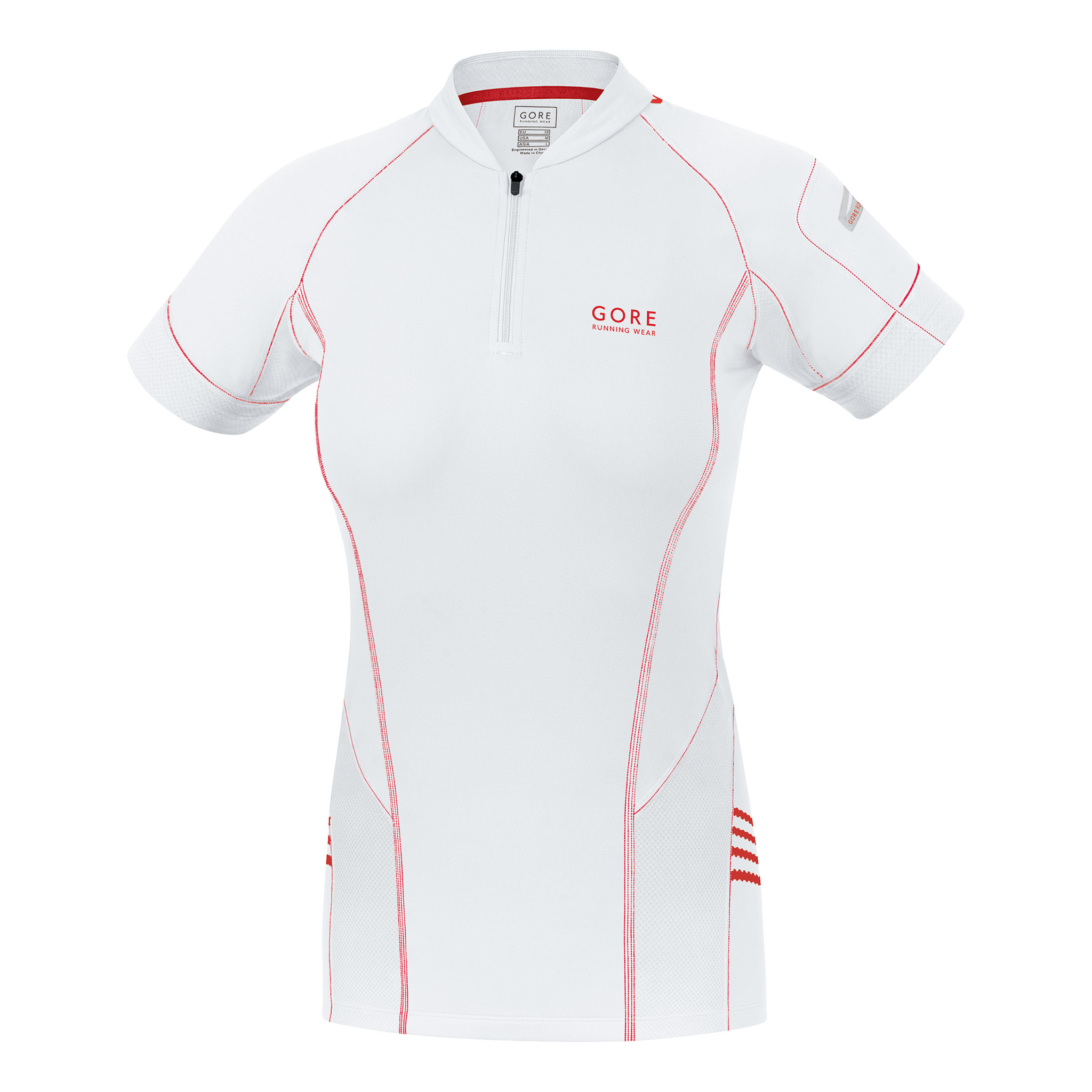 Gore Wear Maillot Magnitude 2.0 Zip Blanc 40 