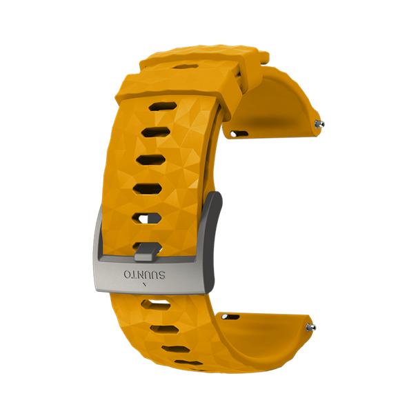 Suunto Bracelet Suunto 24mm Explore 1 Silicone Jaune M Orange 