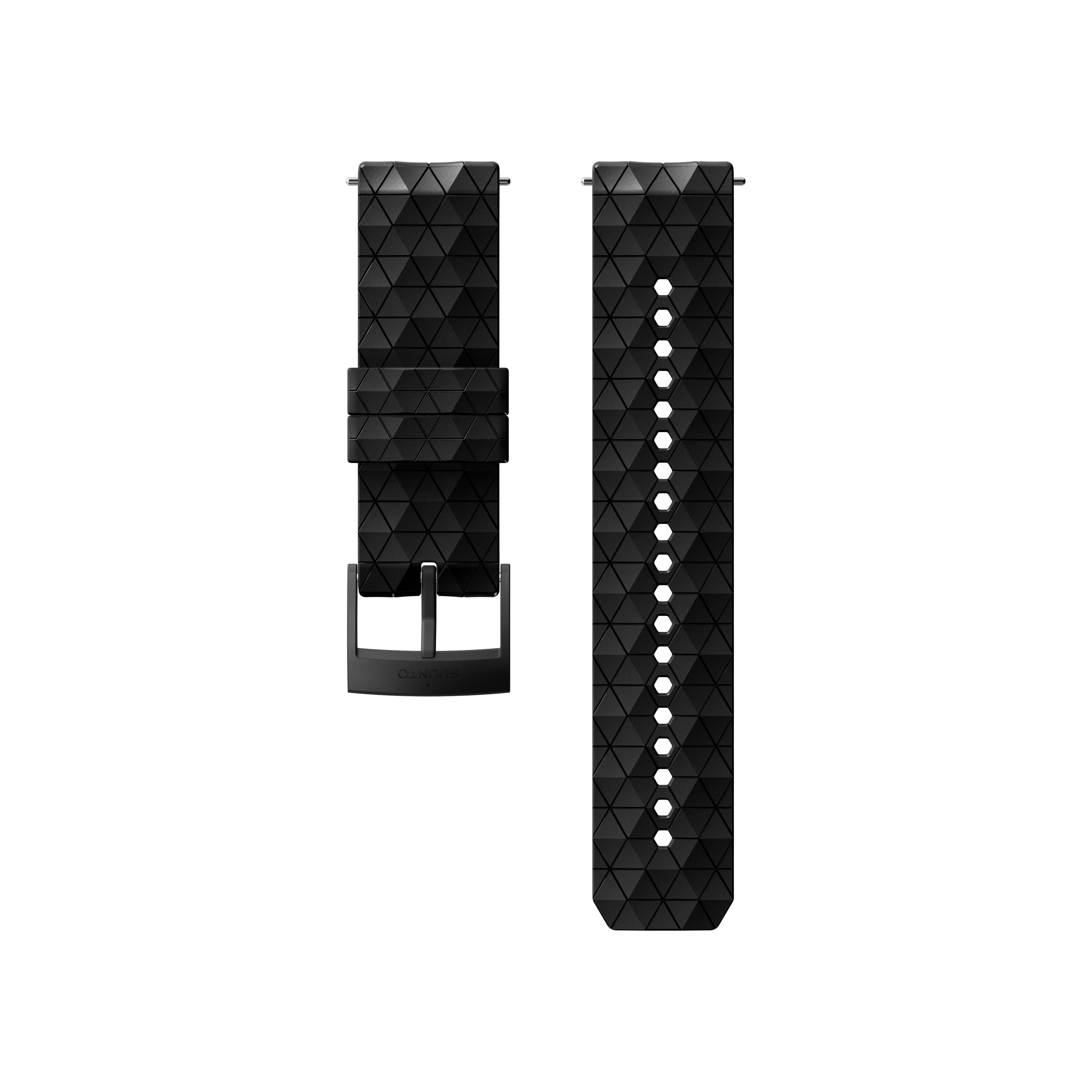Suunto Bracelet Suunto 24mm Explore 2 Silicone Noir M Noir 