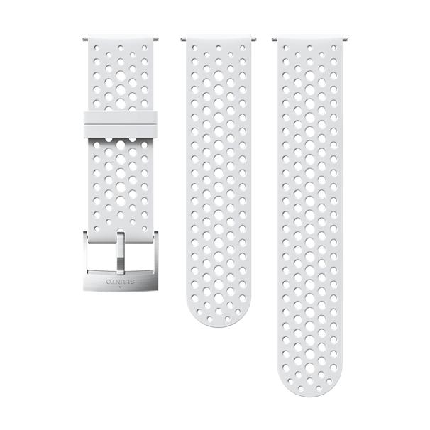 Suunto Bracelet Suunto 24mm Athletic 1 Silicone Blanc S+M Blanc 