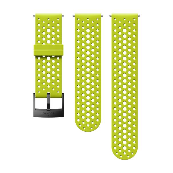 Suunto Bracelet Suunto 24mm Athletic 1 Silicone Vert S+M Vert 