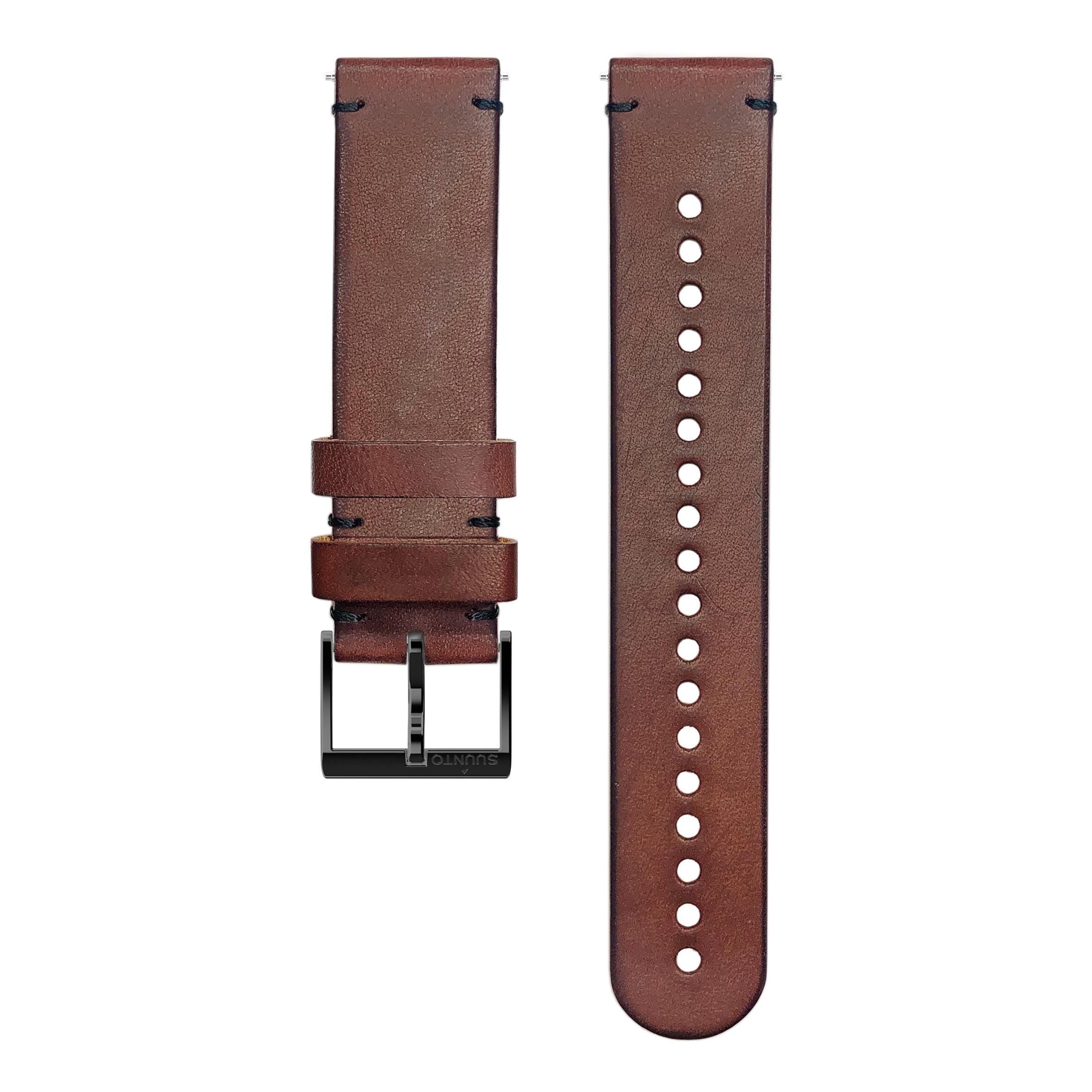 Suunto Bracelet Suunto 20mm Urb2 Leather Brown Black Marron 40 €