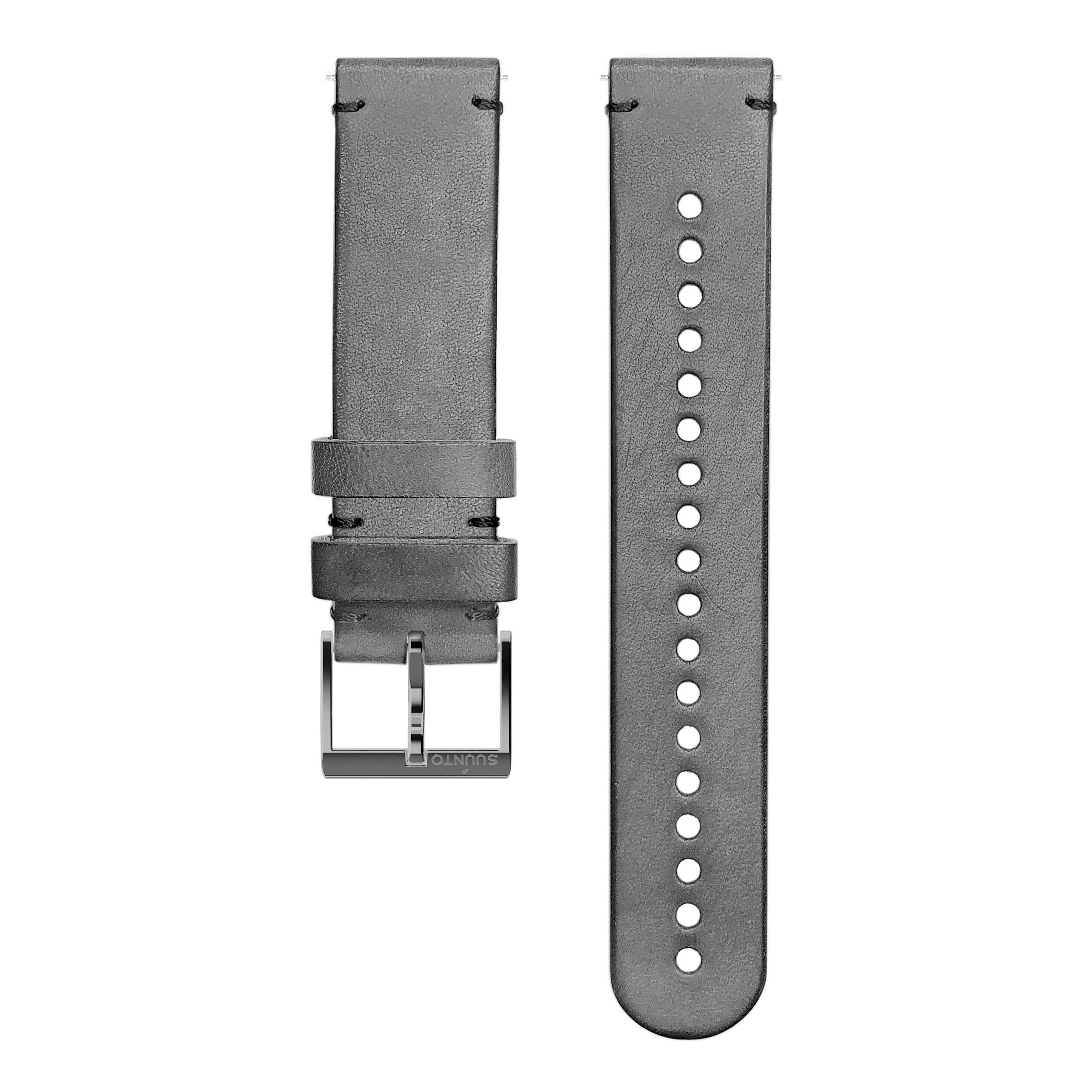 Suunto Bracelet Suunto 20mm Urb2 Leather Black Black Noir 40 €
