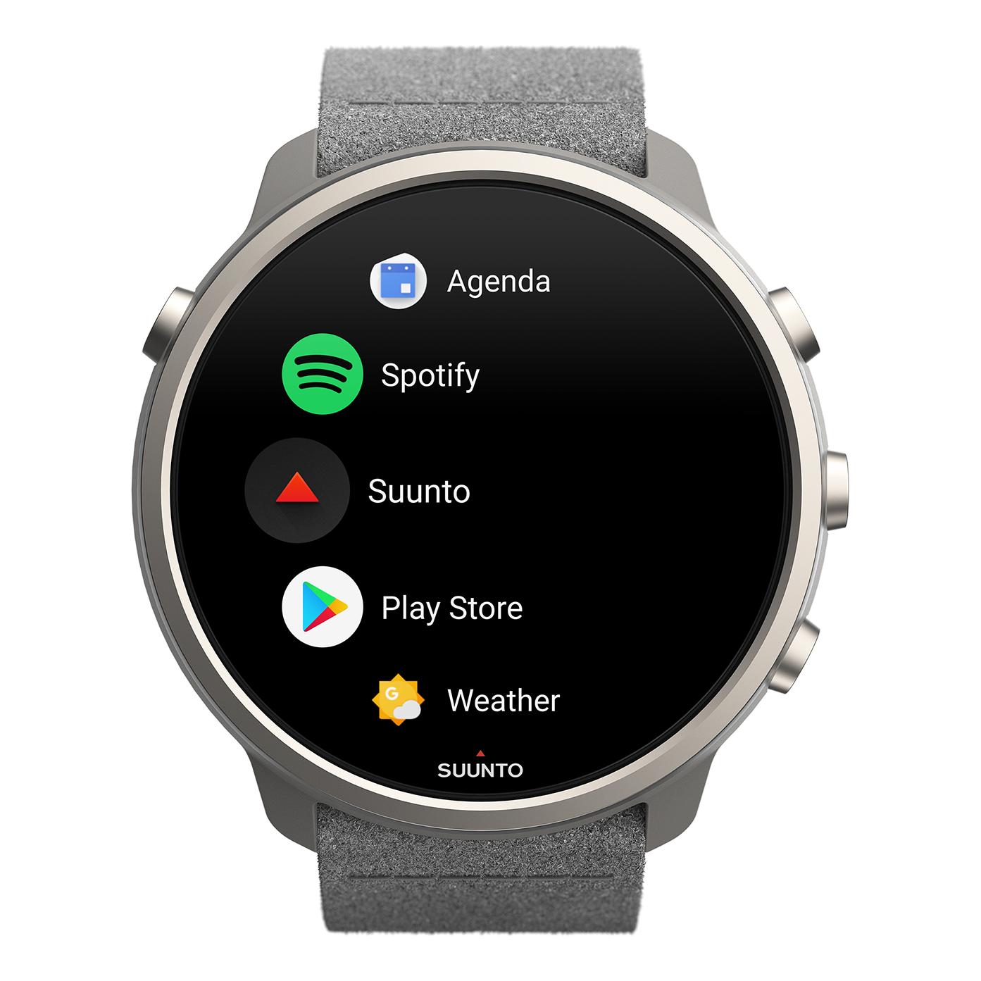 Suunto Suunto 7 Stone Gray Titanium Gris clair 