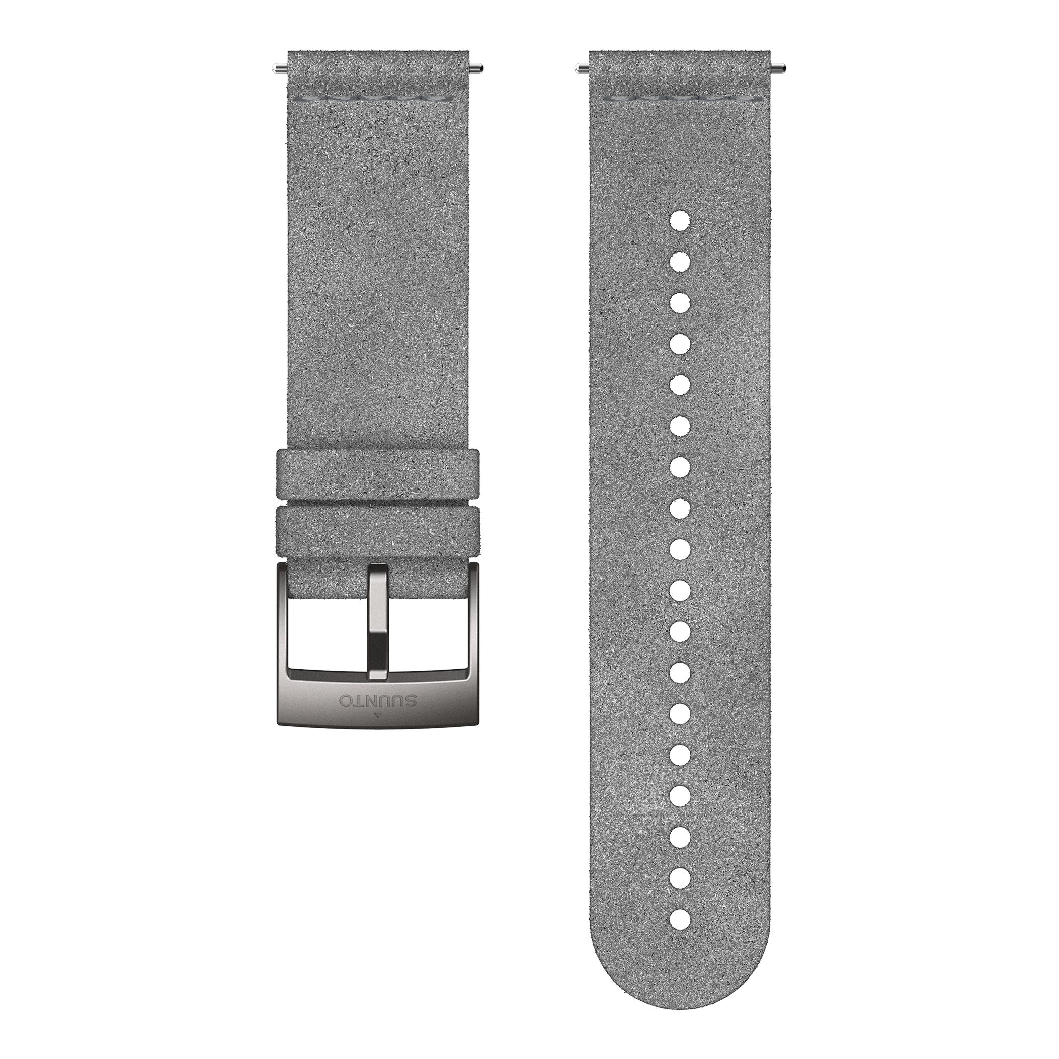 Suunto Bracelet Suunto 24 URB5 Microfibre Gray-Steel M Gris 