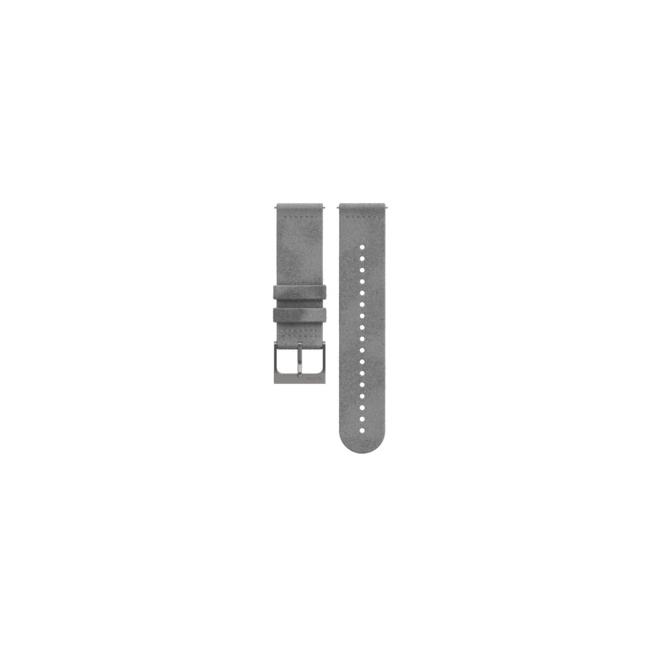 Suunto Bracelet Suunto 22mm Microfibre Stone Gray M Argenté 