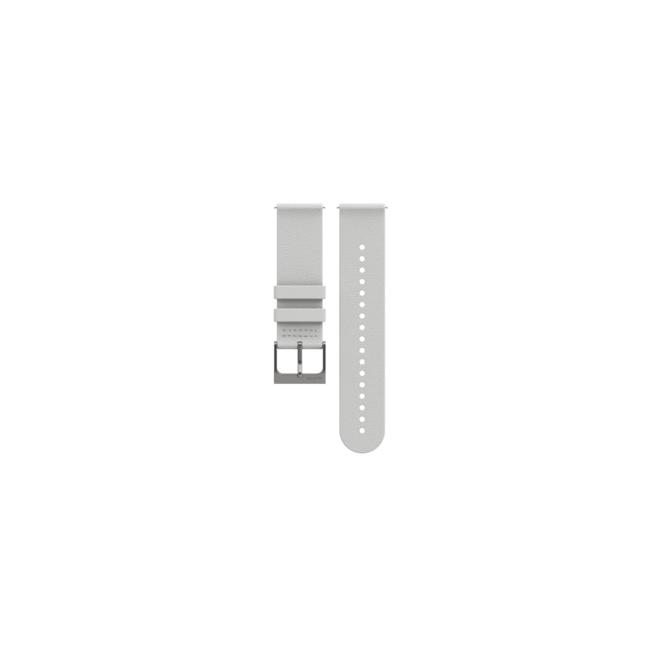 Suunto Bracelet Suunto 22mm Cuir Birch White M Blanc