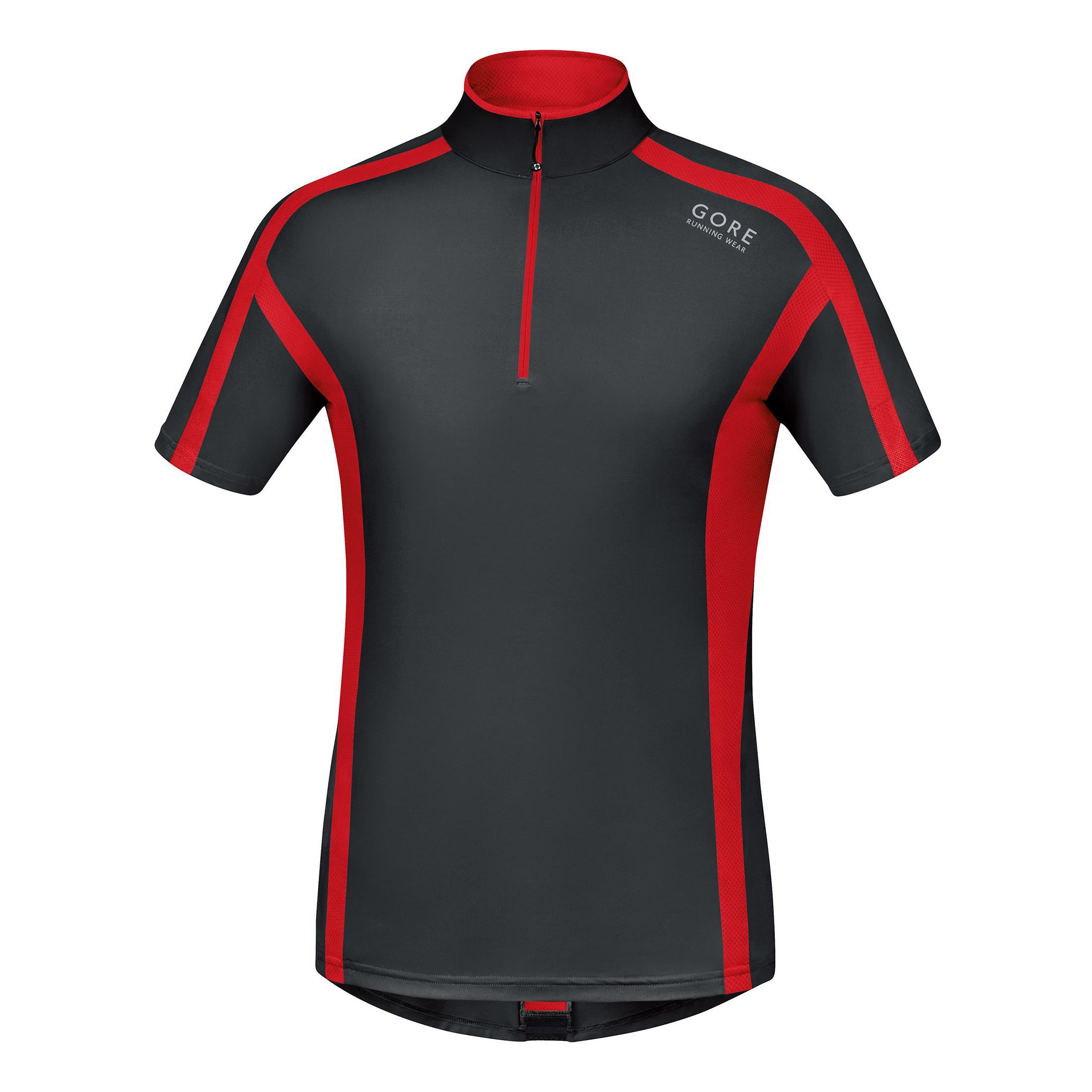 Gore Wear Maillot Air Zip Noir XL 