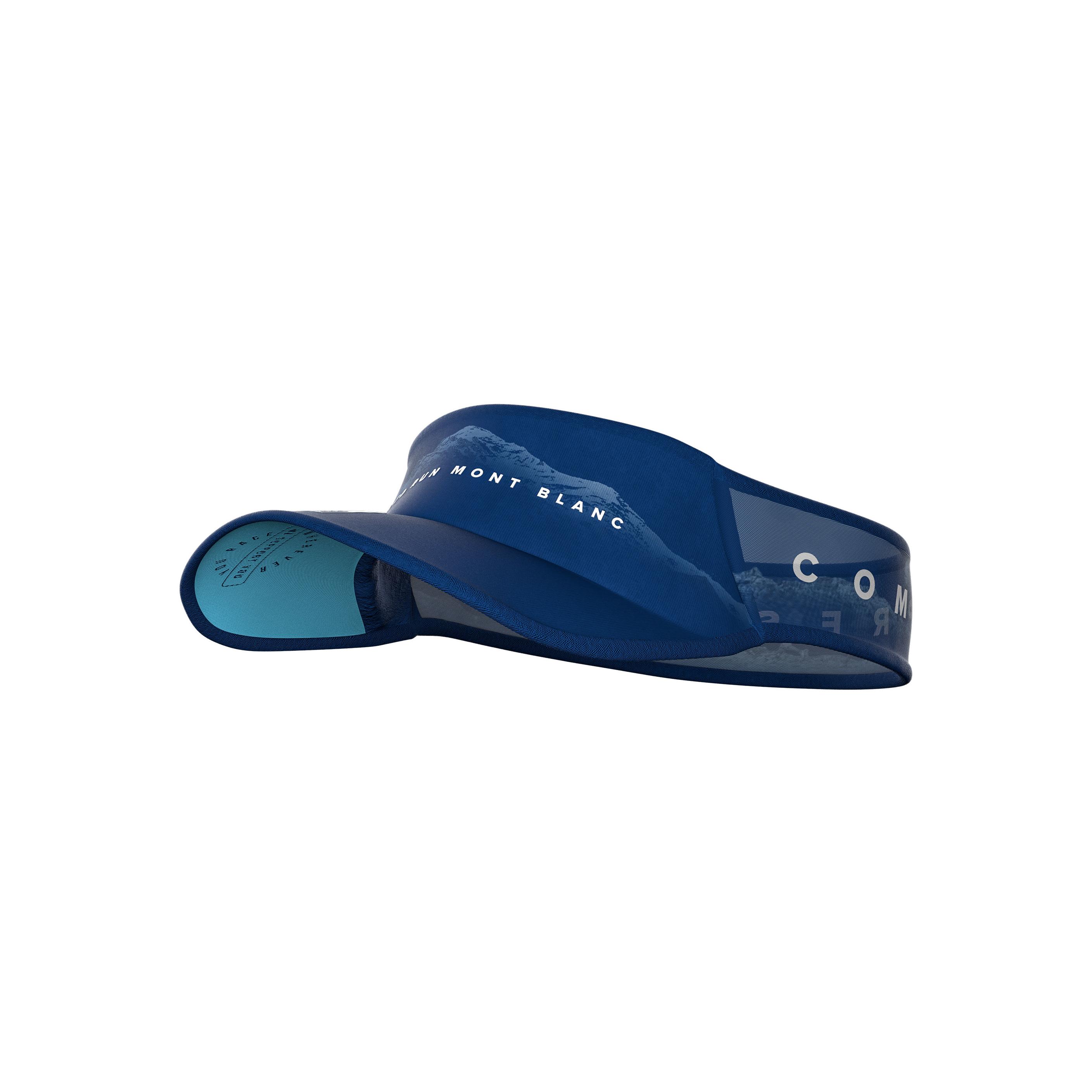 Compressport Spiderweb Ultralight Visor - Mont Blanc 2019 Bleu 