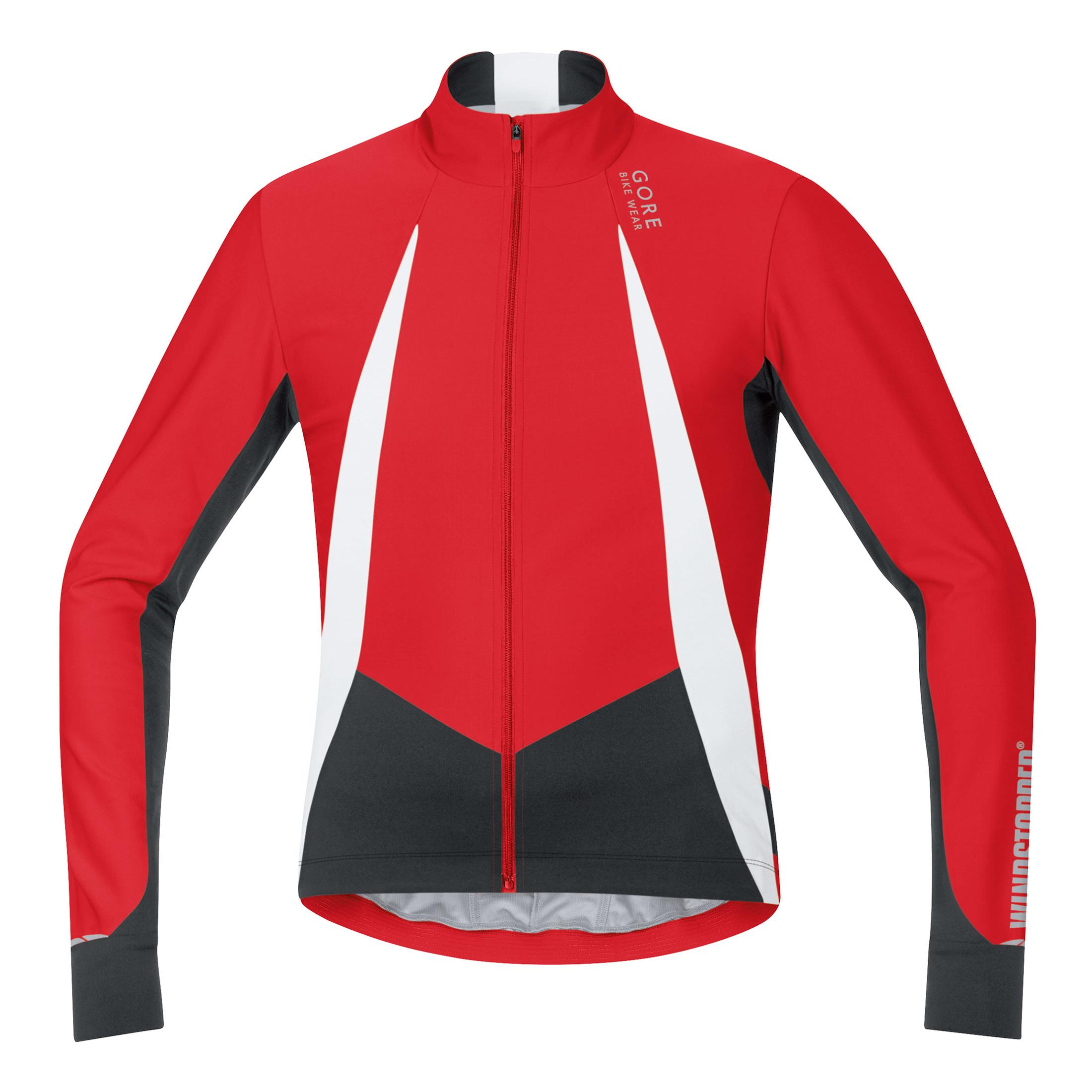 Gore Wear Maillot À Manches Longues Oxygen Windstopper Rouge S 