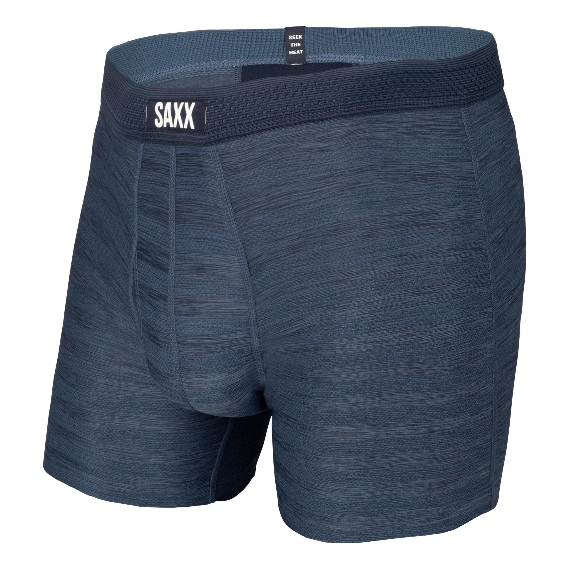Saxx Hot Shot Boxer Brief Fly Bleu S 