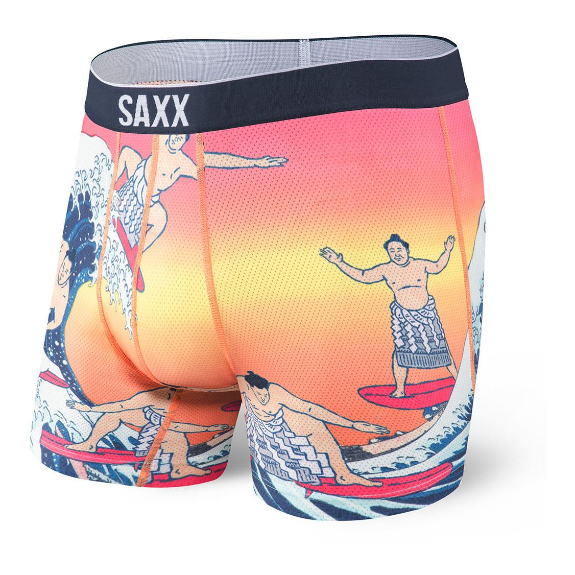 Saxx Volt Boxer Brief Orange S 