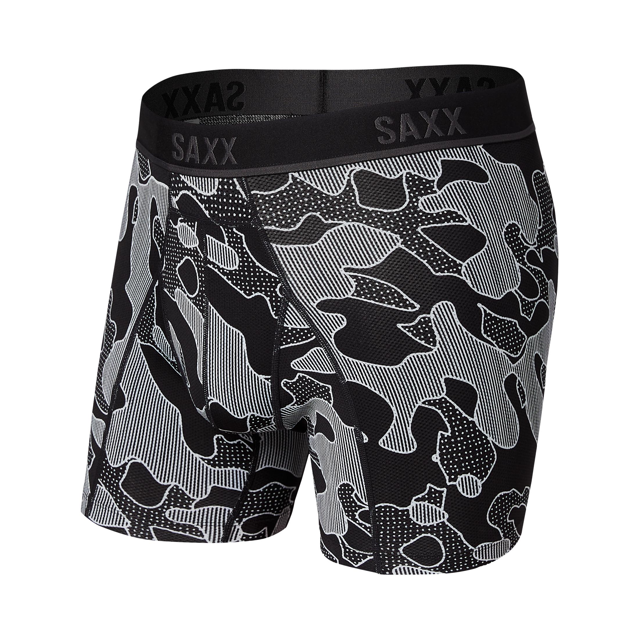 Saxx Kinetic Hd Boxer Brief Noir M 