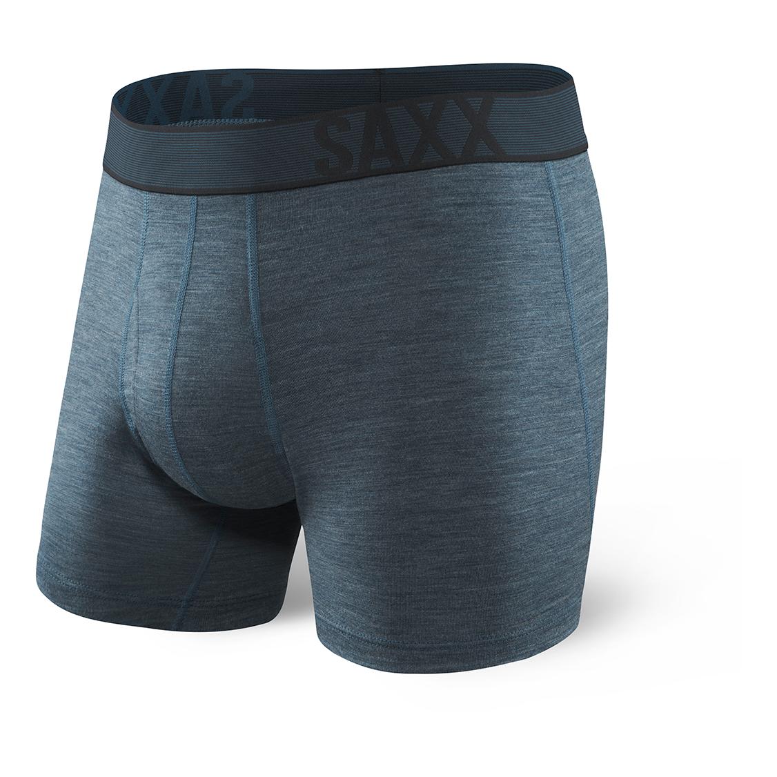 Saxx Blacksheep Boxer Brief Fly Bleu-gris S 