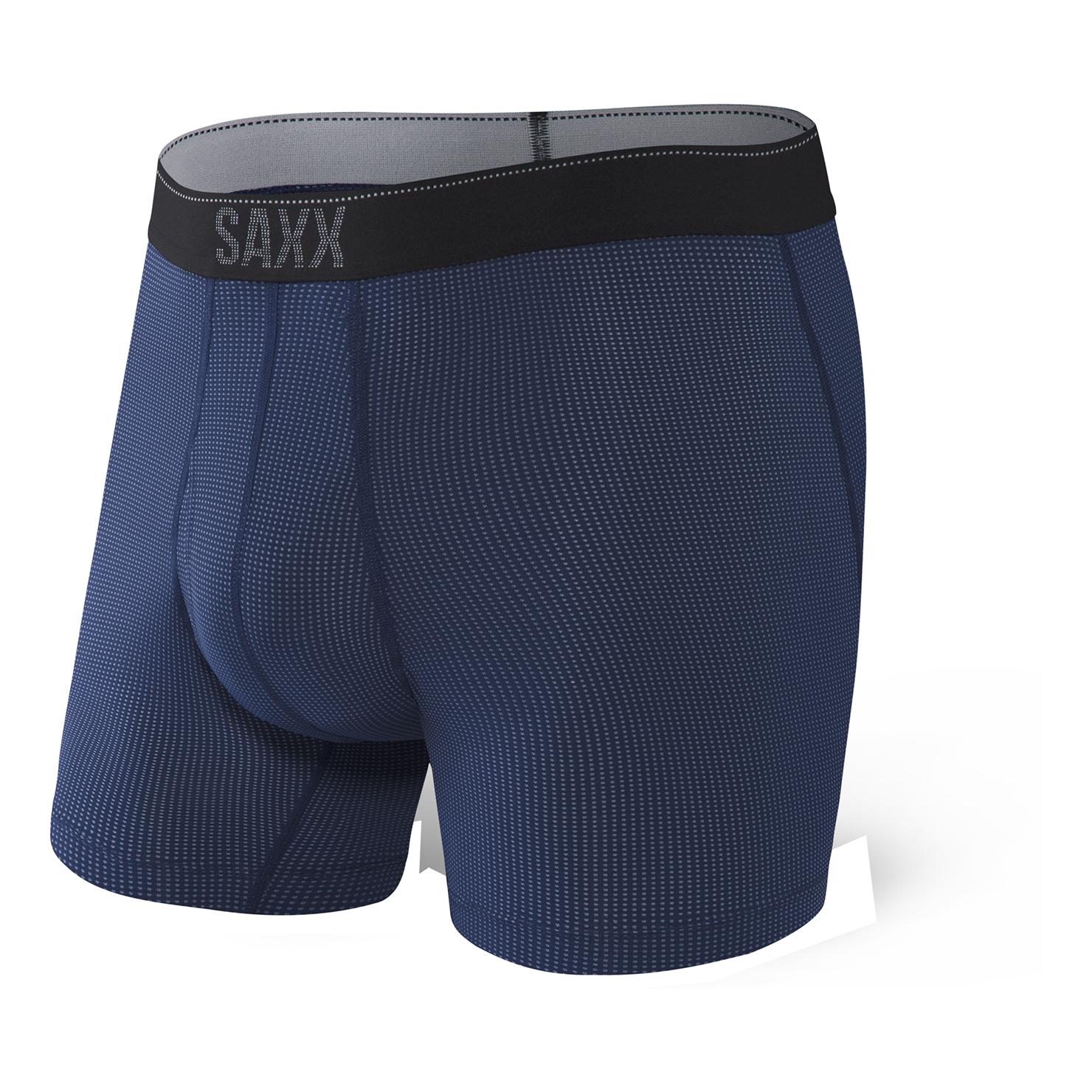 Saxx Quest Boxer Brief Fly Bleu XS 