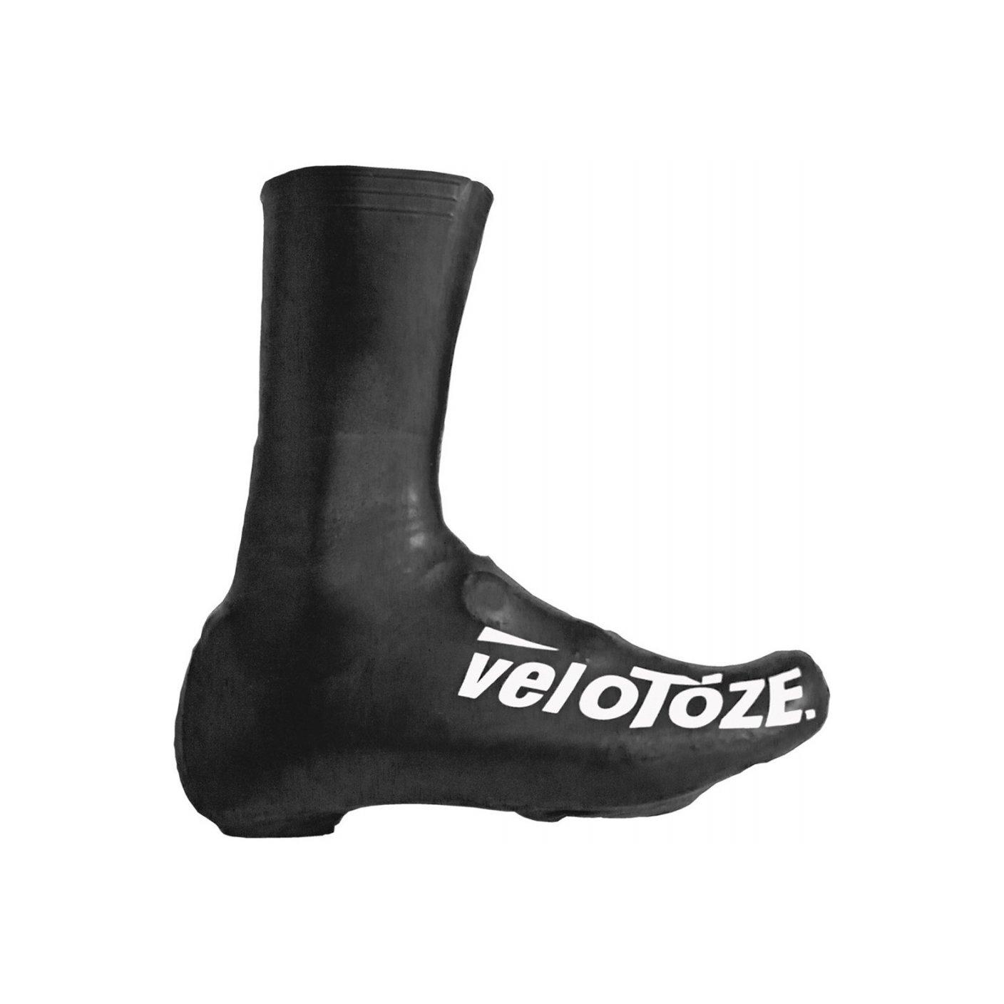 Velotoze Couvre-chaussures Latex Basic 2.0 Black Noir L 