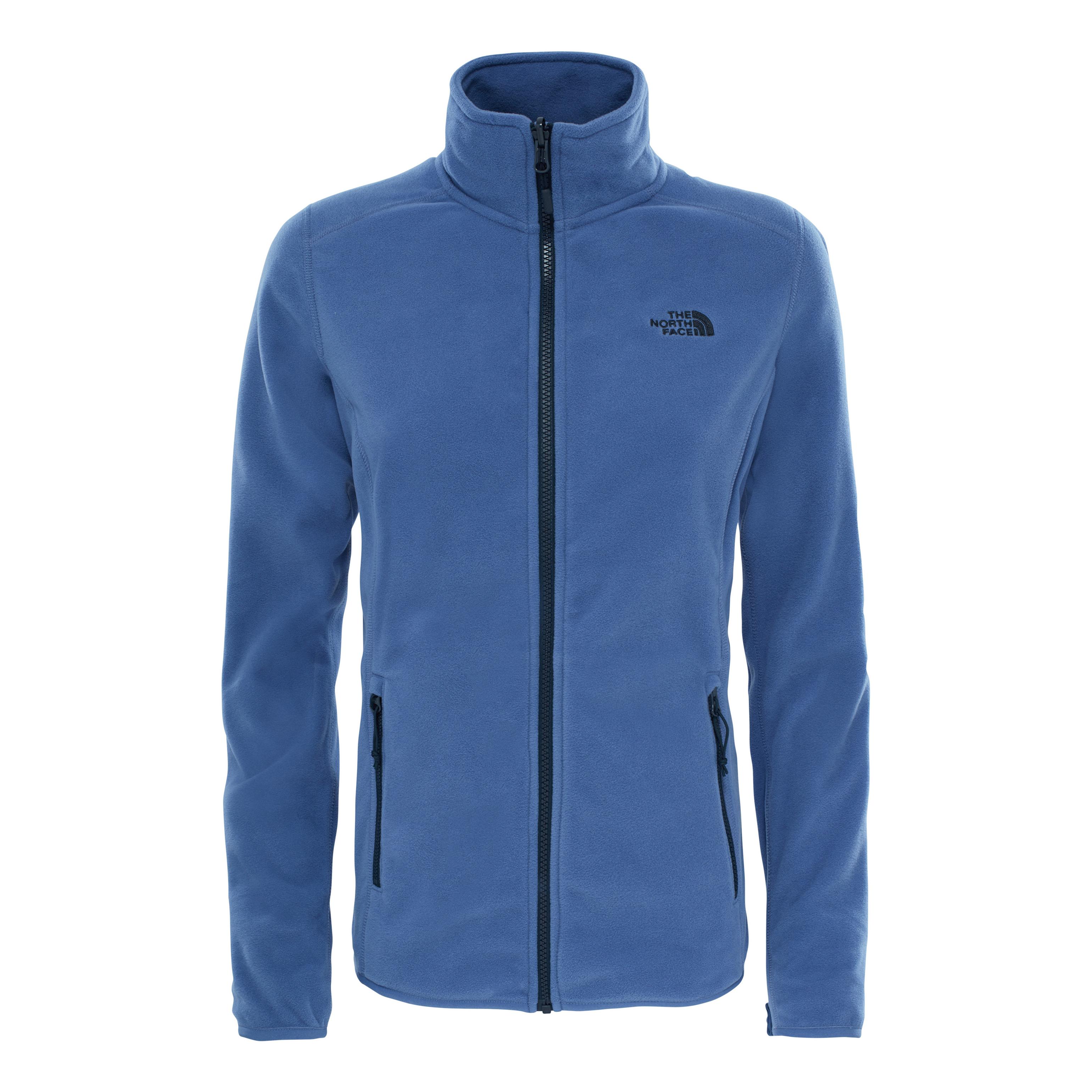 north face 100 glacier full zip