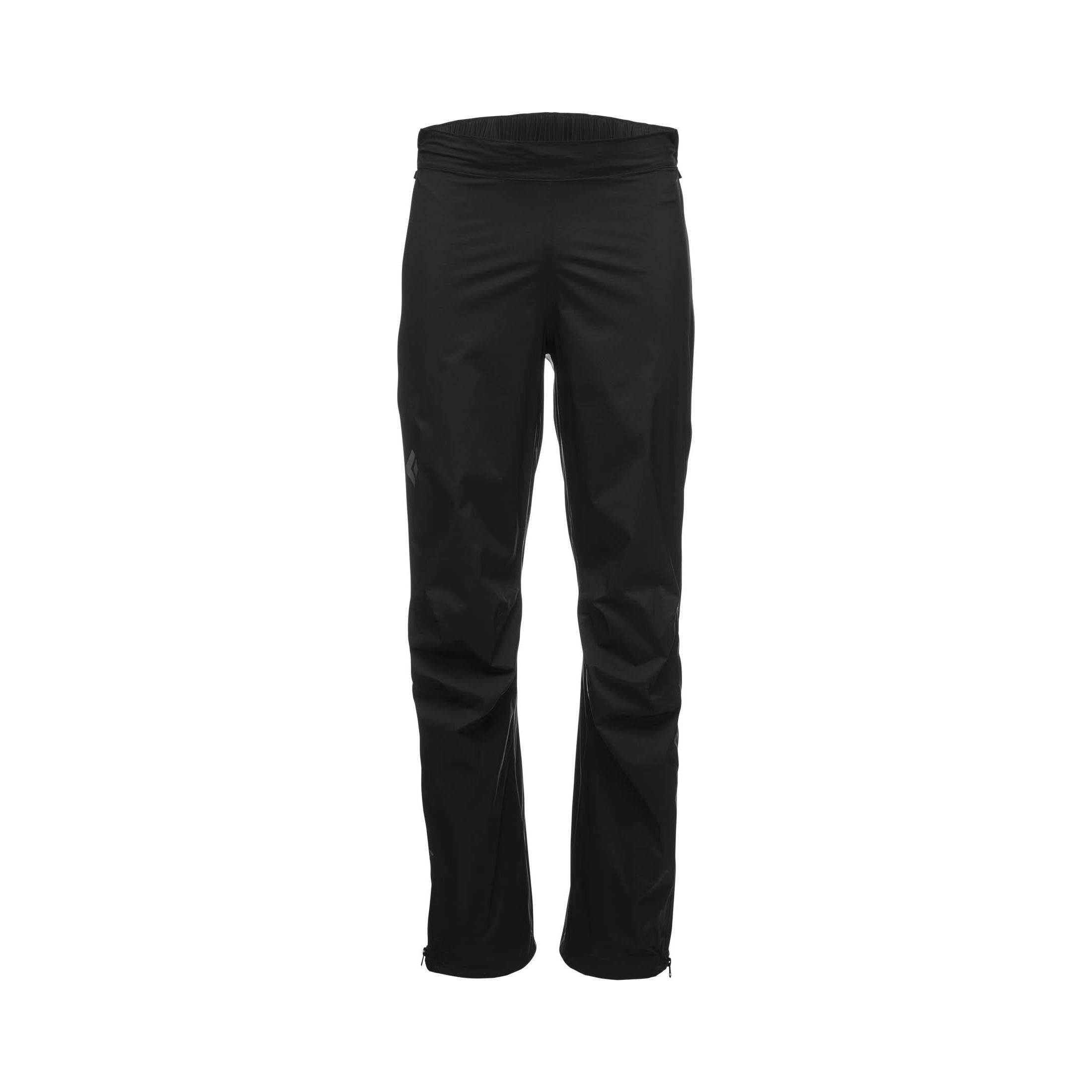 Black Diamond Stormline Storm Full Zip Rain Pants Noir L 
