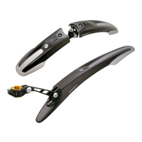 Topeak Garde-boue avant + arrière DeFender M1 / M2 - 26 Noir 