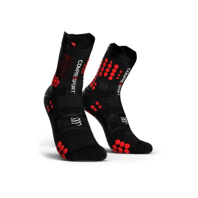 Compressport Pro Racing Socks v3.0 Trail Rouge T3 
