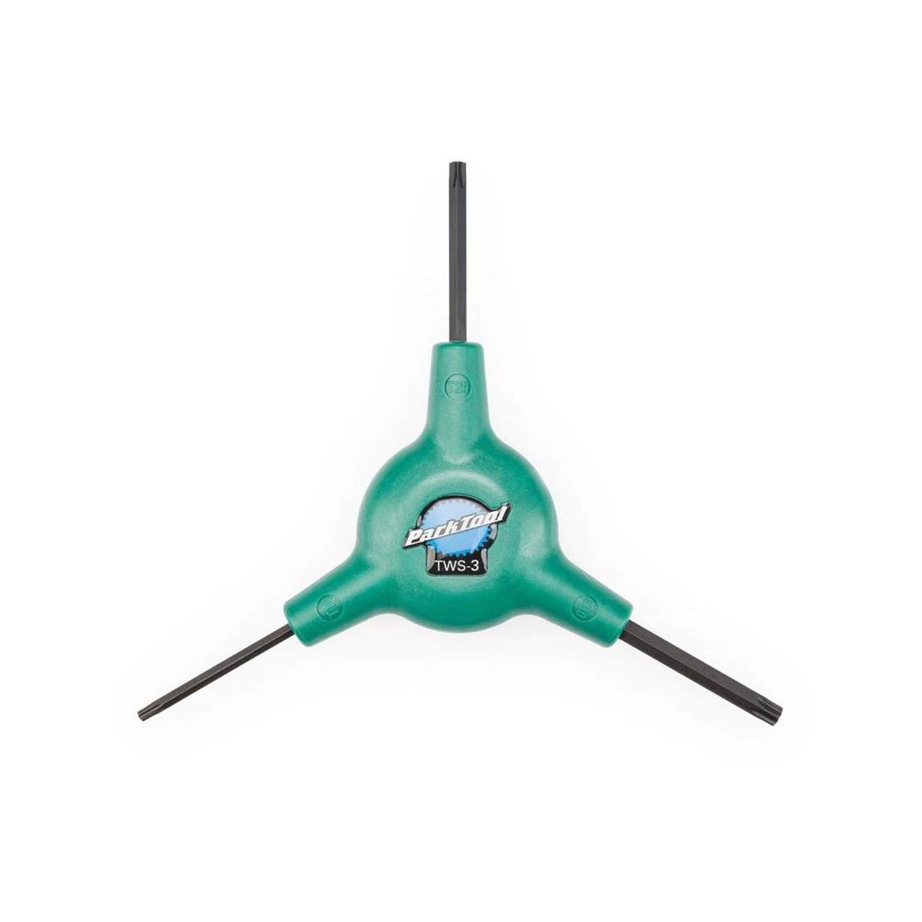 Parktool Clé torx en Y: 4mm/5mm/6mm Vert bouteille 