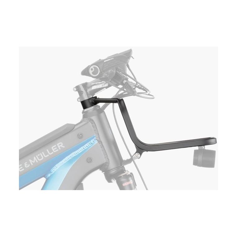 Riese & Muller Porte-bagages avant Supercharger Noir 