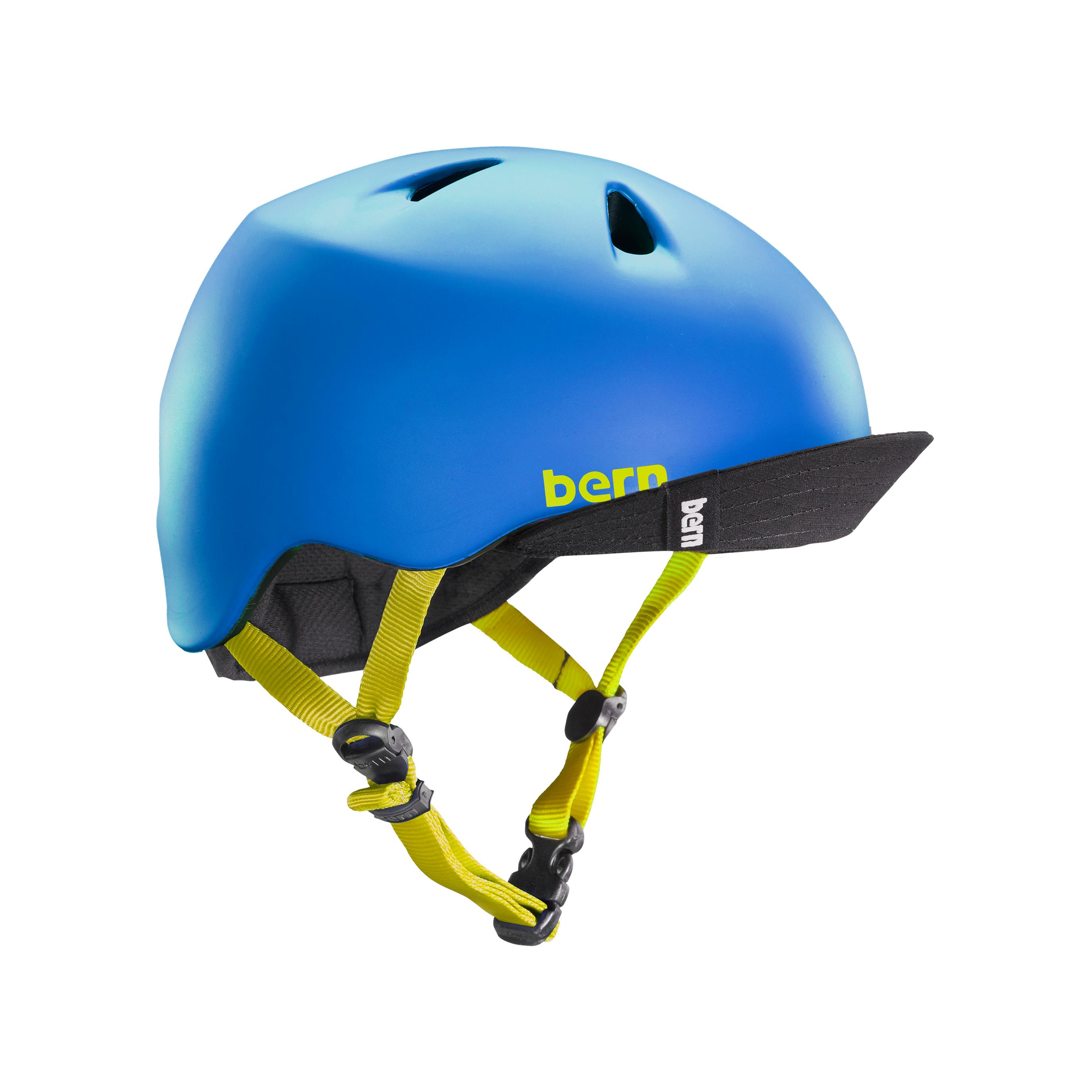 Bern Casque Nino Matt Bleu S/M 