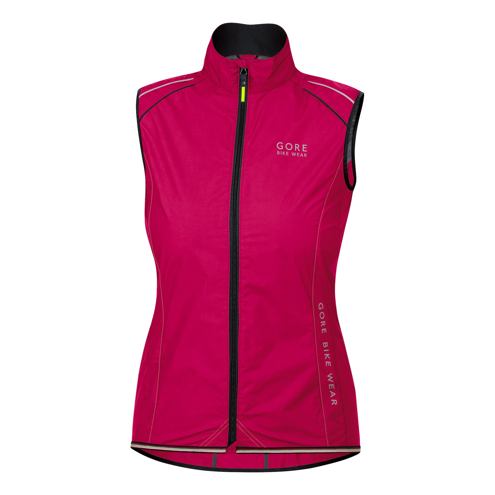 Gore Wear Gilet Power Windstopper Active Shell Fuschia M 