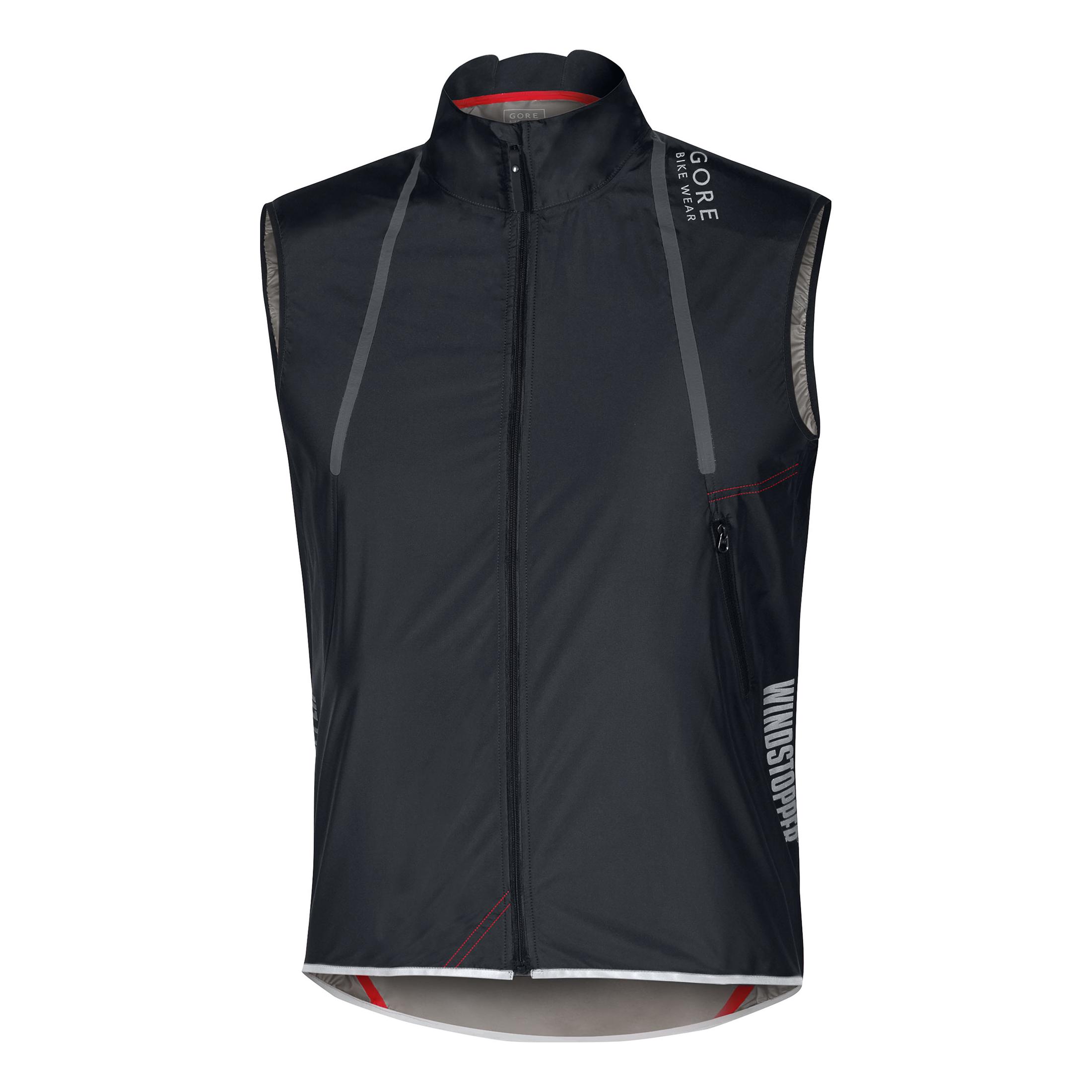 Gore Wear Gilet Oxygen Windstopper Active Shell Light Noir S 