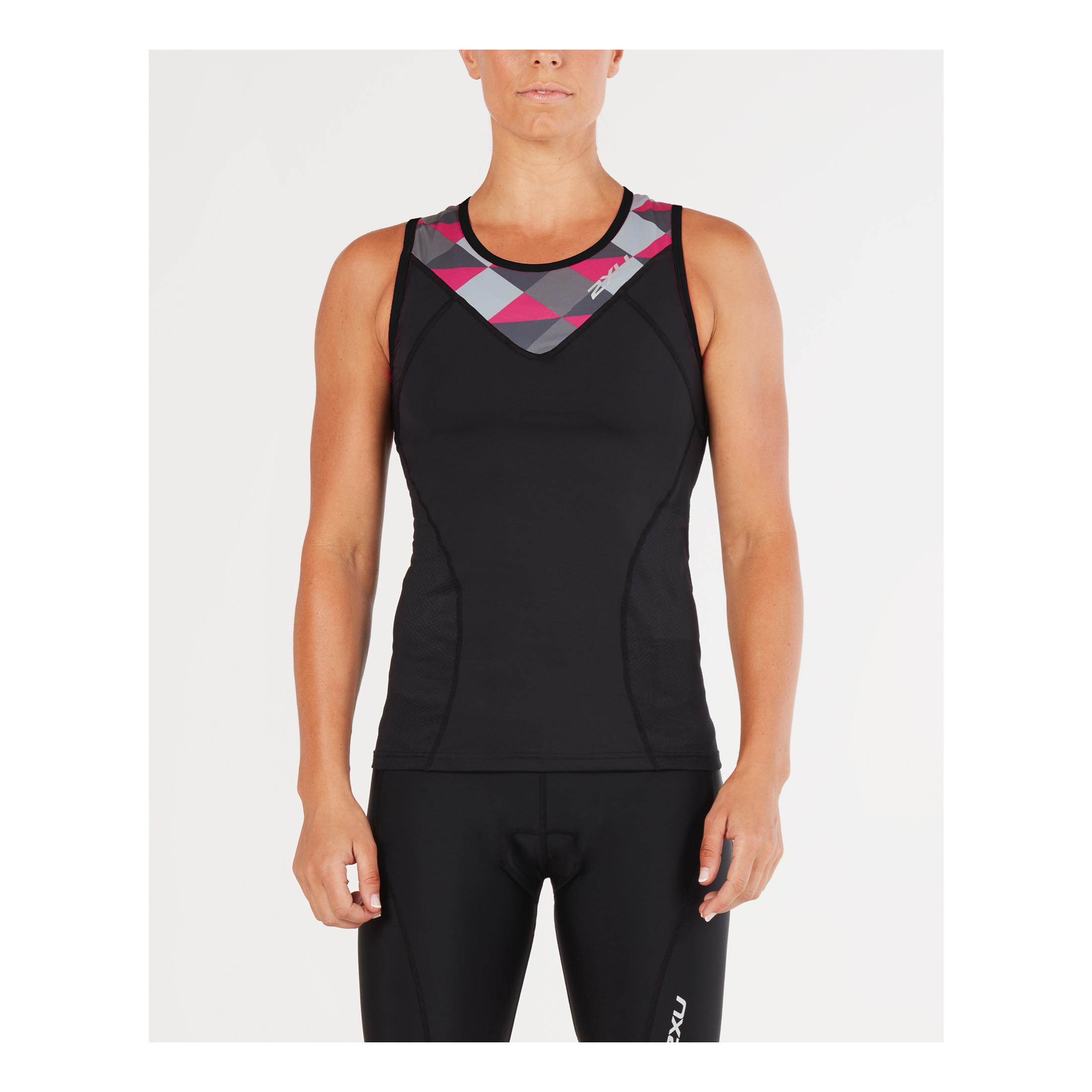 2xu Active Tri Singlet Noir XS 