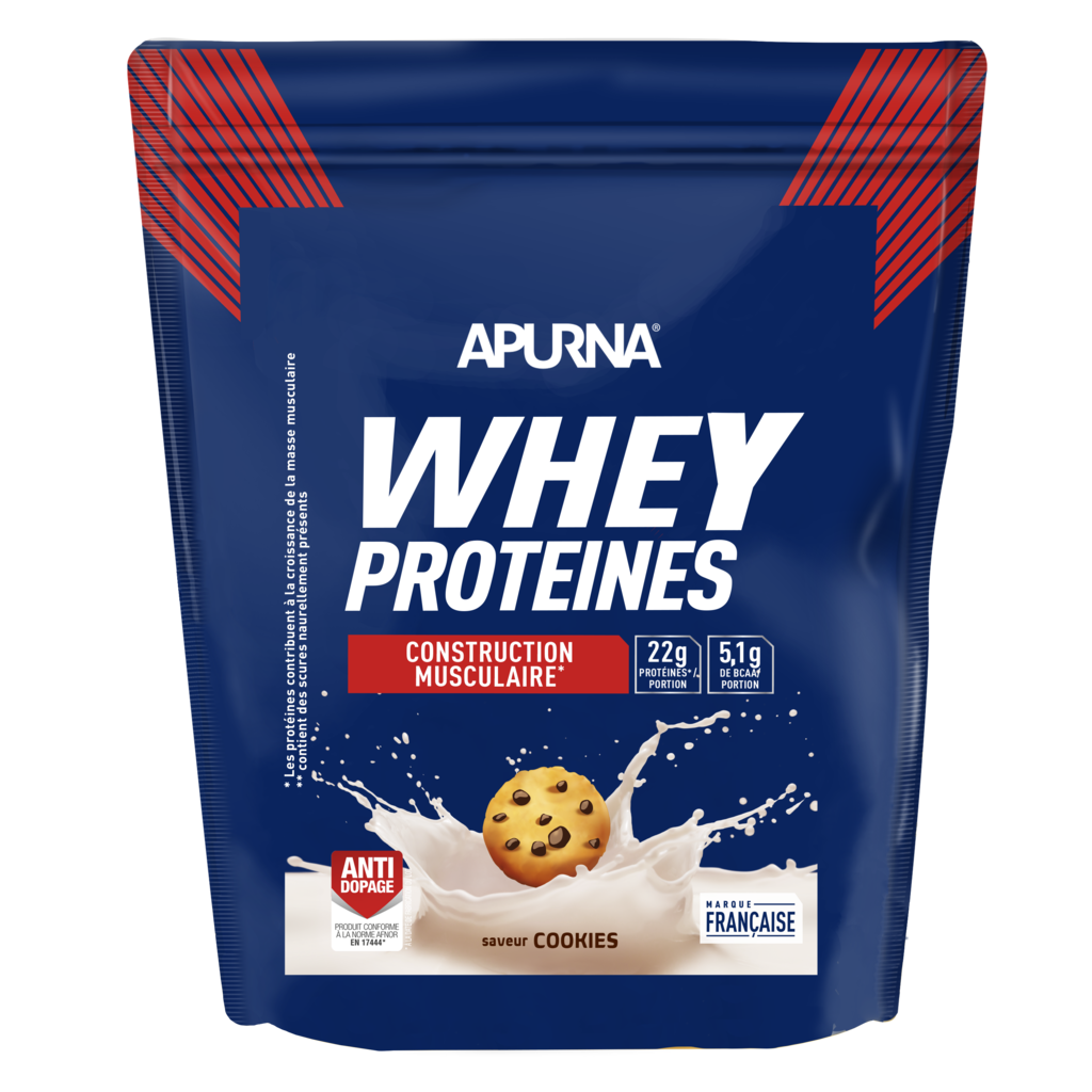 Apurna Whey Protéines Cookies - Doypack 720 G