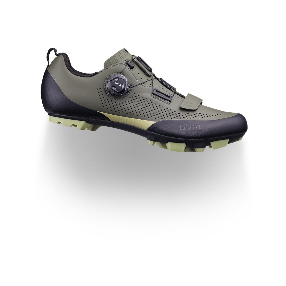 Fizik X5 Terra Military Green Kaki 39 