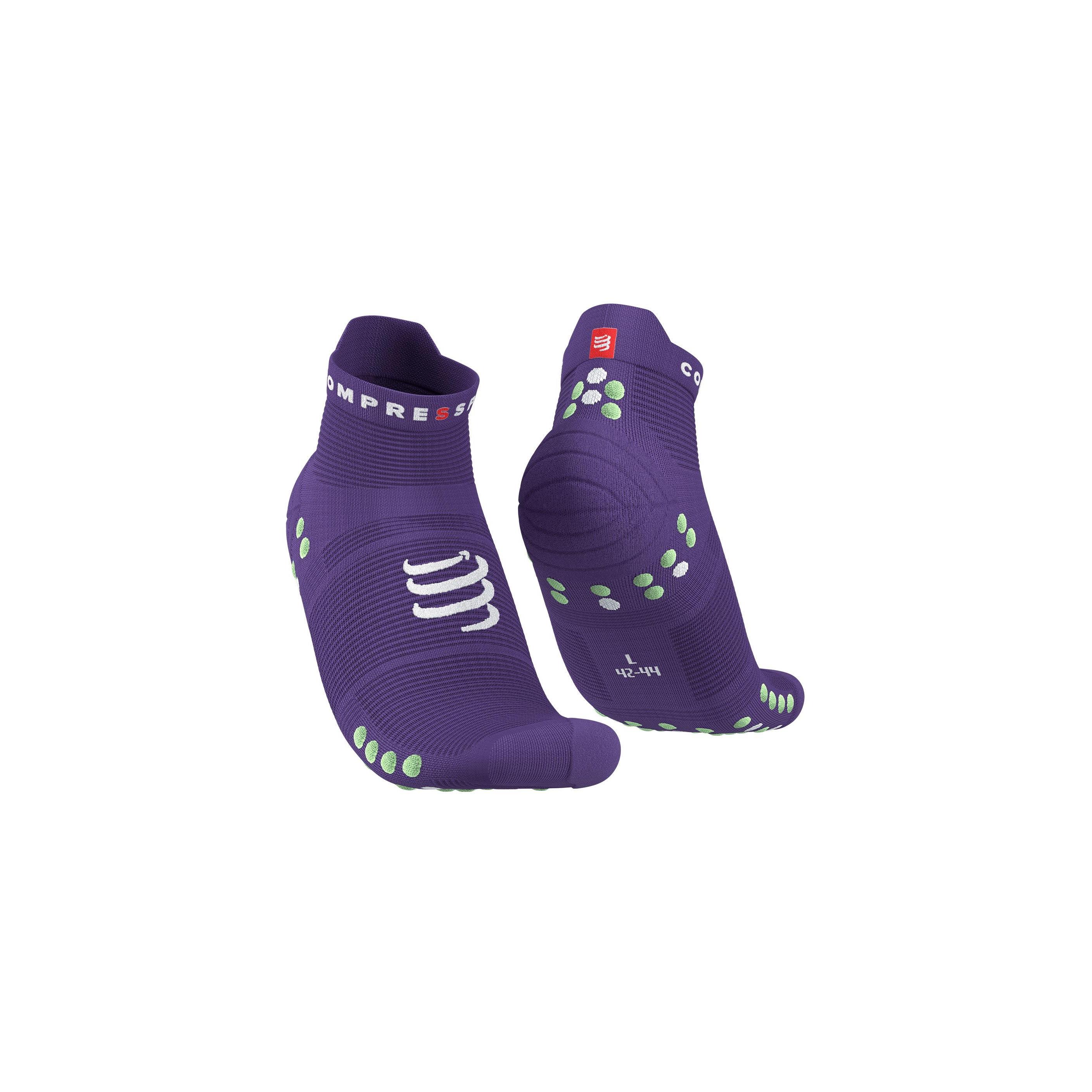 Compressport Pro Racing Socks V4.0 Run Low Violet 35/38 