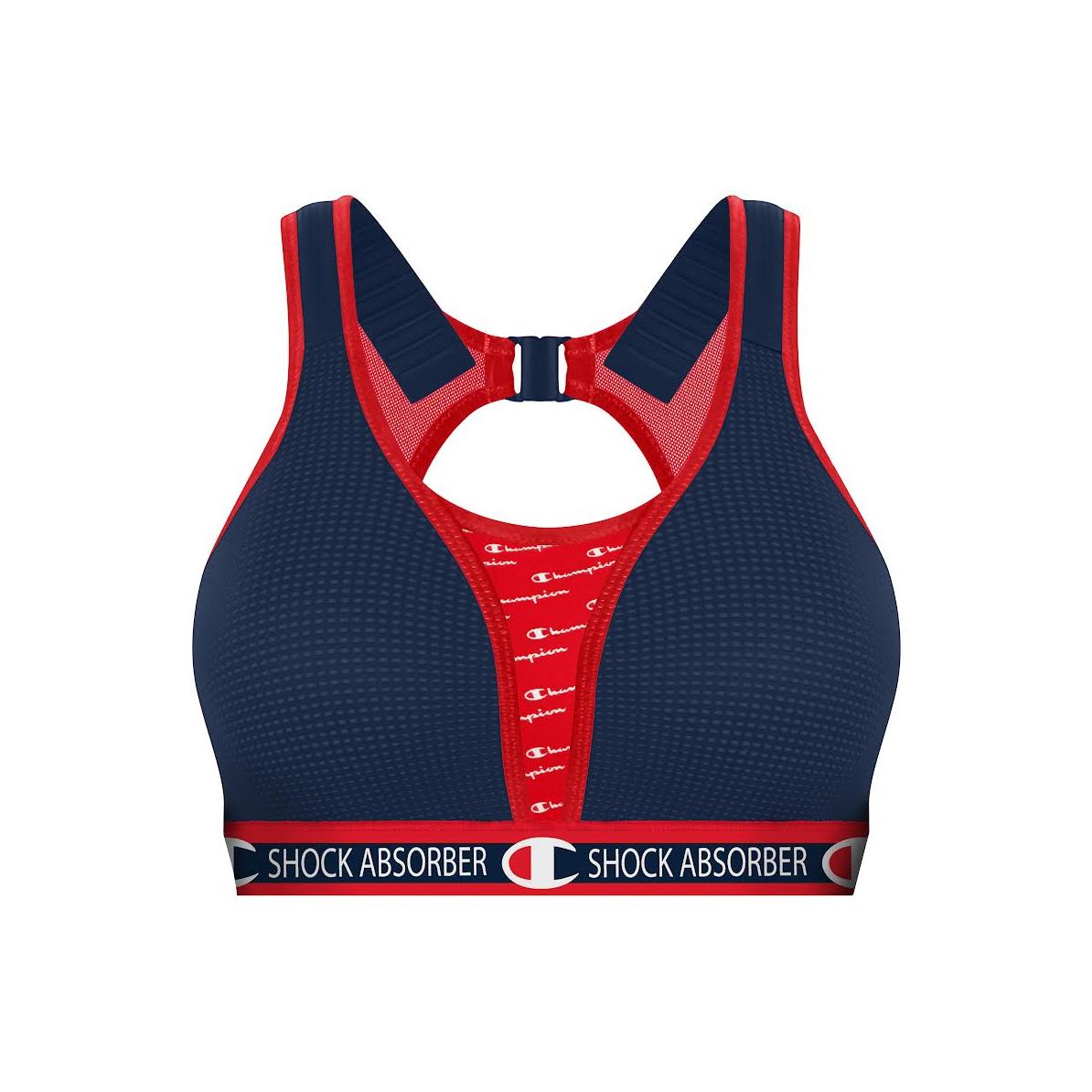 Shock Absorber Run Bra Bleu 95D 