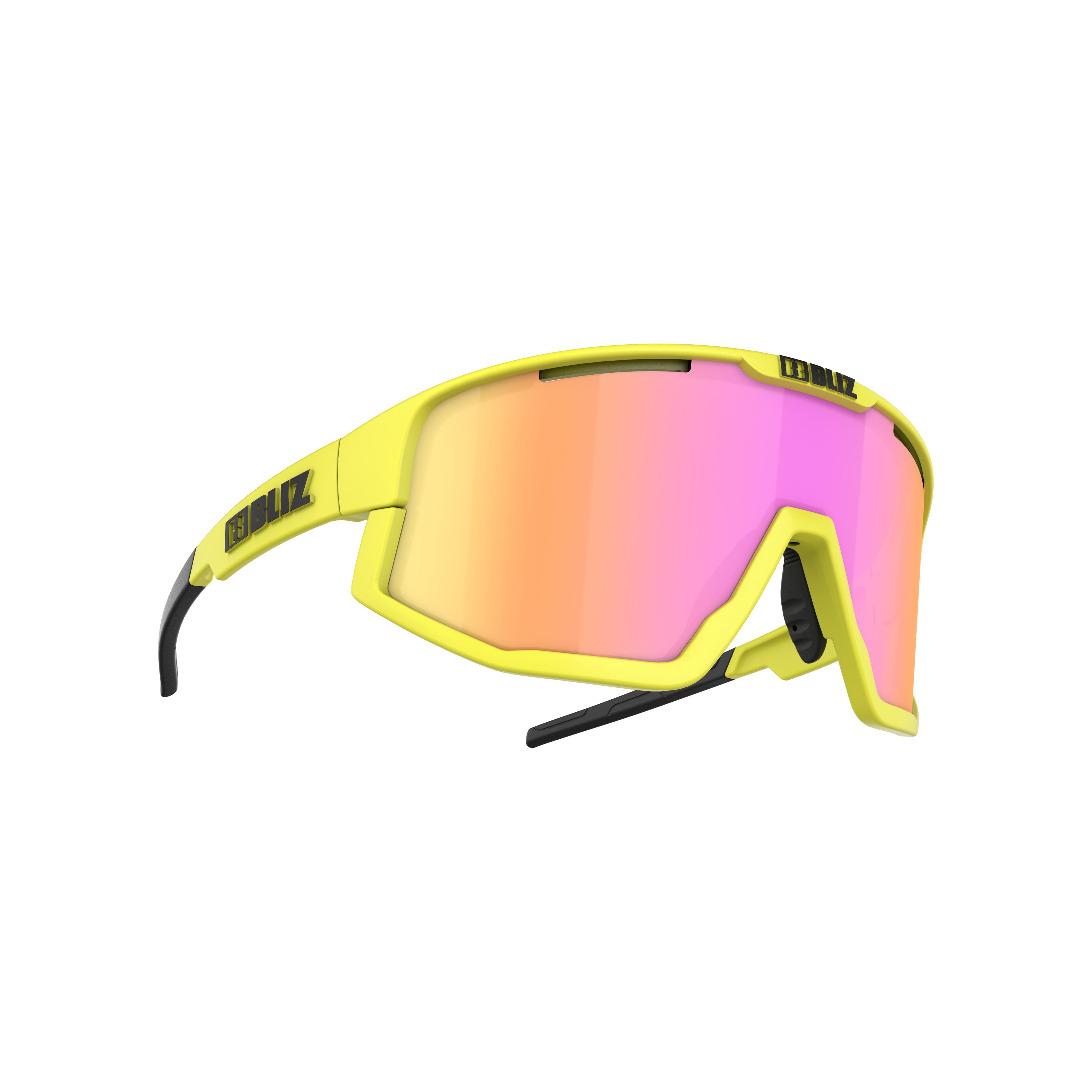 Bliz FUSION MATT NEON YELLOW Jaune 