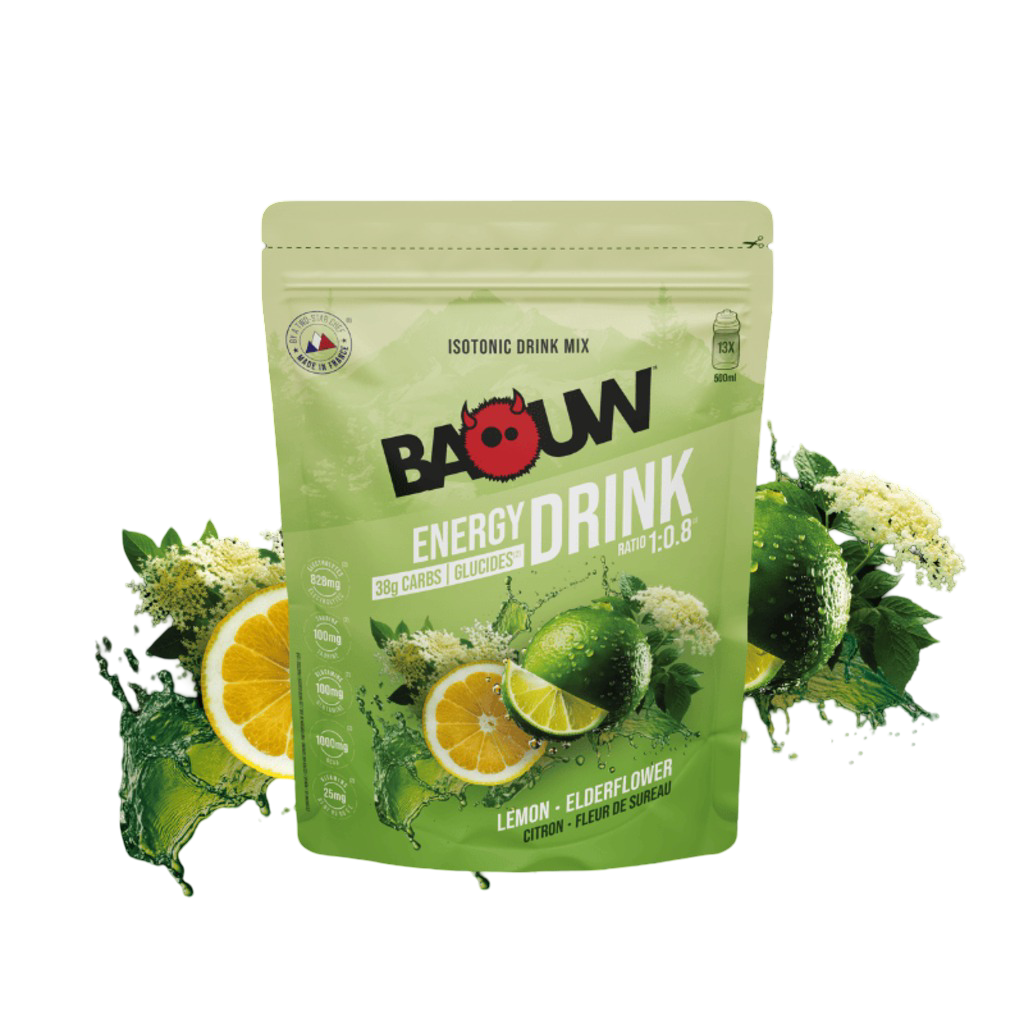 Baouw Boisson Isotonique Citron Vert-Fleur De Sureau Sac Vert 585G - Image 1
