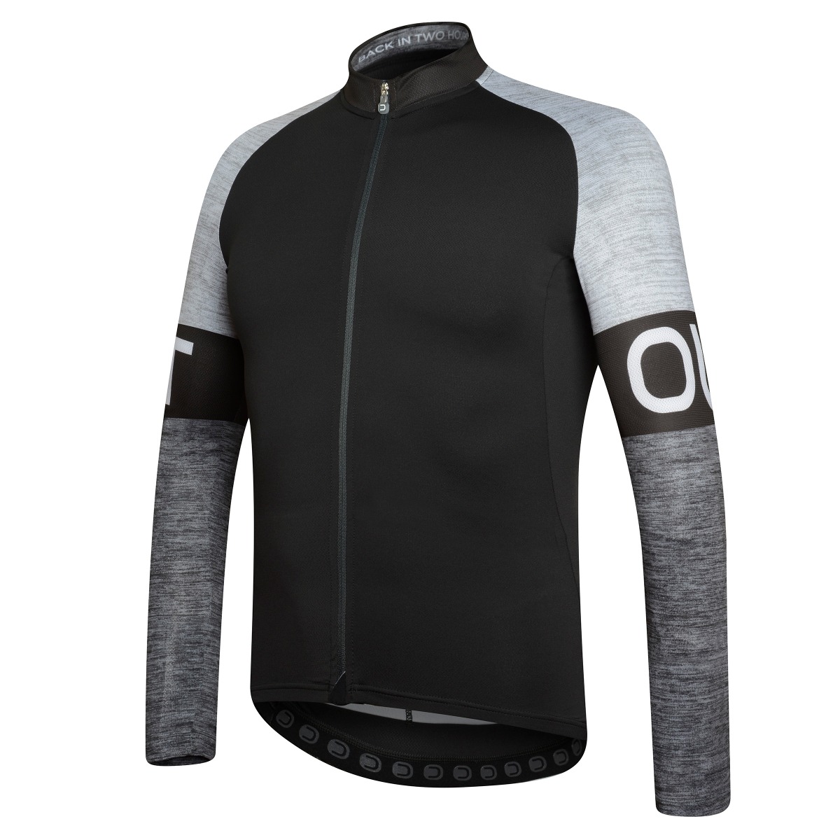 Dotout BLOCK LONG SLEEVE JERSEY Black Grey Noir XL 