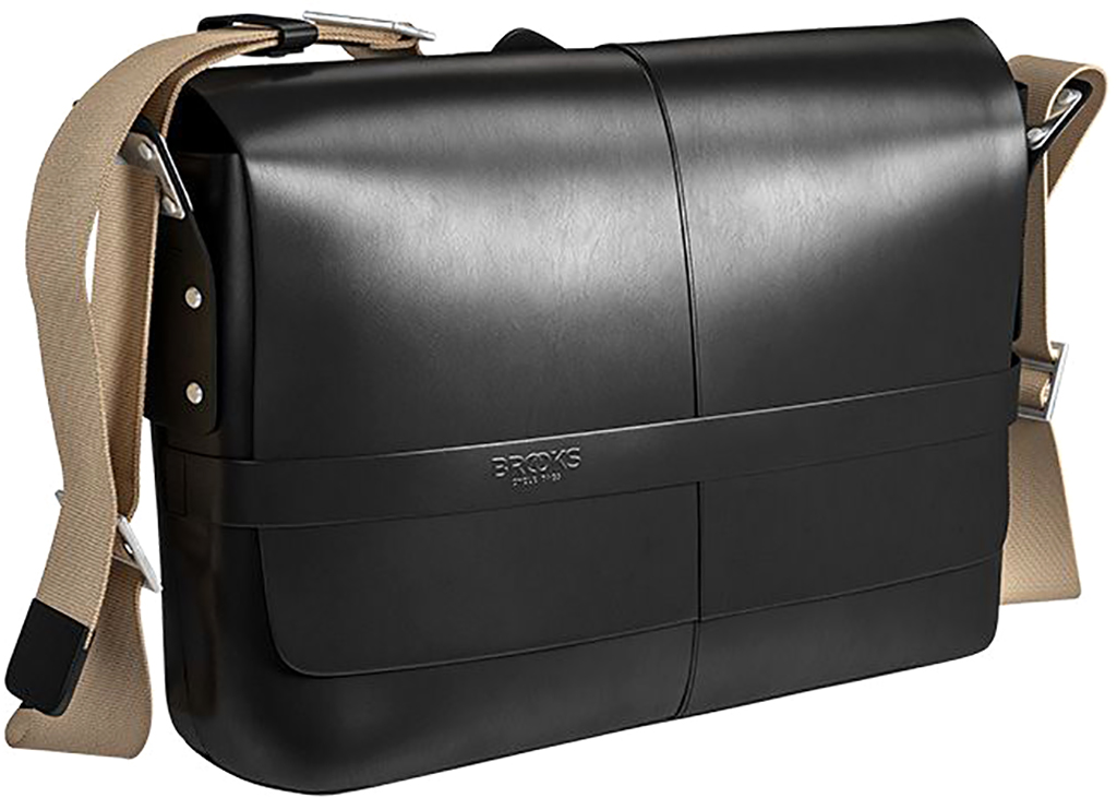 Brooks England Sac bandoulière Messenger Bag Noir 