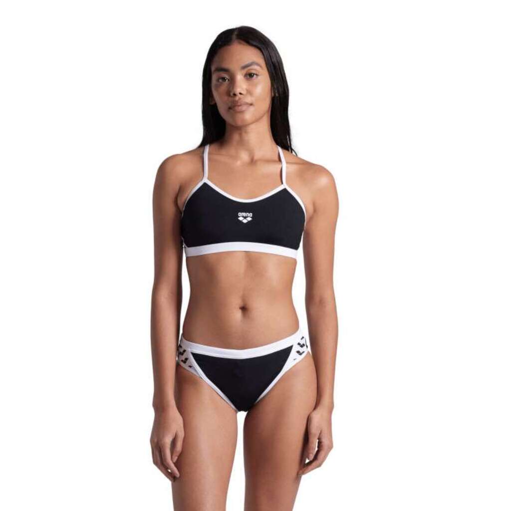 Arena Icons Bikini Cross Back Solid Women Black