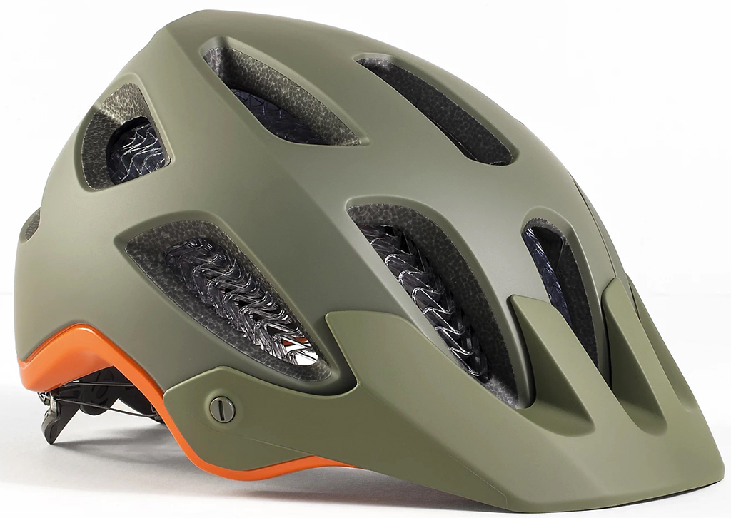 Bontrager Rally WaveCel MTB Green Olive/Orange Kaki L 