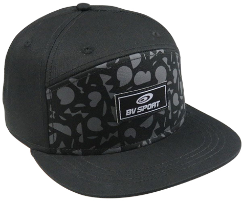 BV Sport Casquette Flatcap Noir 
