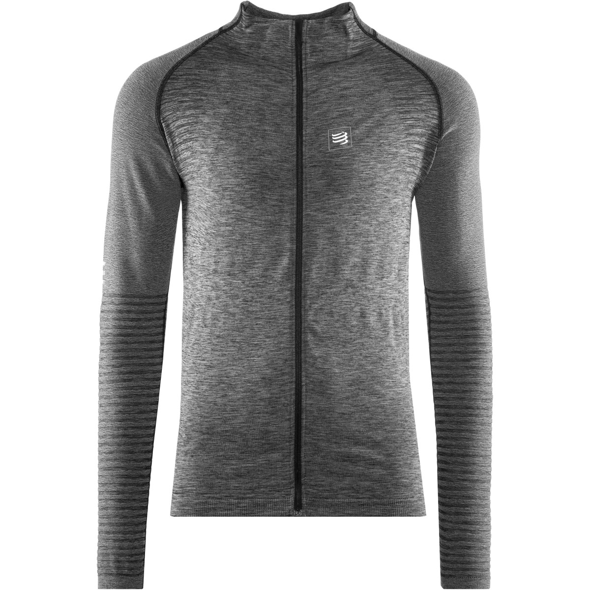 Compressport Seamless Zip Sweatshirt Gris L 