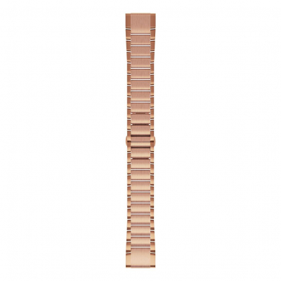 Garmin Bracelet en acier inoxydable cuivre QuickFit 20mm Fénix 5S / 5S Plus Copper