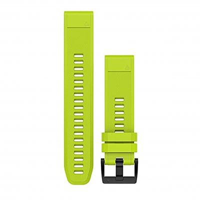 Garmin Amp Yellow Silicone - Quick Fit - 22Mm - Fēnix 5/5 Plus /Fēnix 6 Yellow