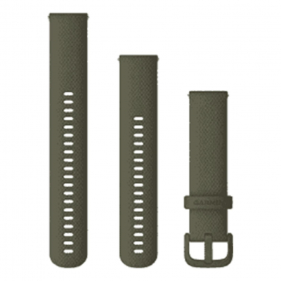 Garmin Bracelet Quick Release/ 20mm/ Silicone/ Kaki Khaki