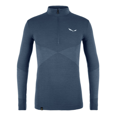 Salewa Zebru Med Warm Amr 1/2 Zip Tee Men